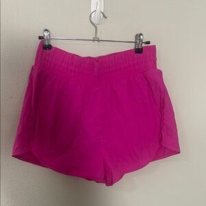 Women's Pink Shorts all in motion workout shorts size medium